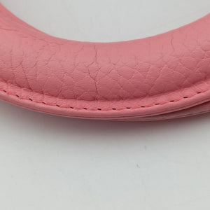 Pre-owned Christian Dior Diorissimo Pink Leather  shoulderbag | stylenewstar