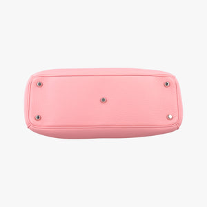 Pre-owned Christian Dior Diorissimo Pink Leather  shoulderbag | stylenewstar