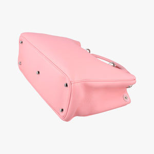 Pre-owned Christian Dior Diorissimo Pink Leather  shoulderbag | stylenewstar