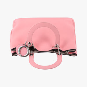 Pre-owned Christian Dior Diorissimo Pink Leather  shoulderbag | stylenewstar