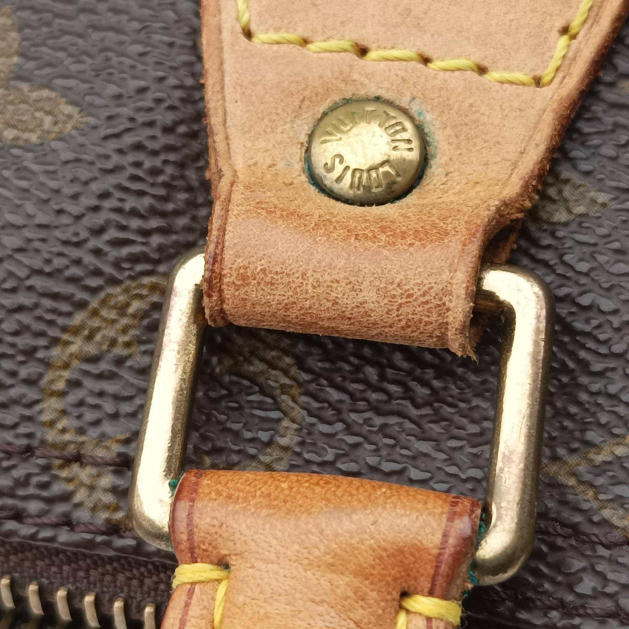 Pre-owned Louis Vuitton Speedy 25 BROWN Monogram Canvas M41528 handbag | stylenewstar
