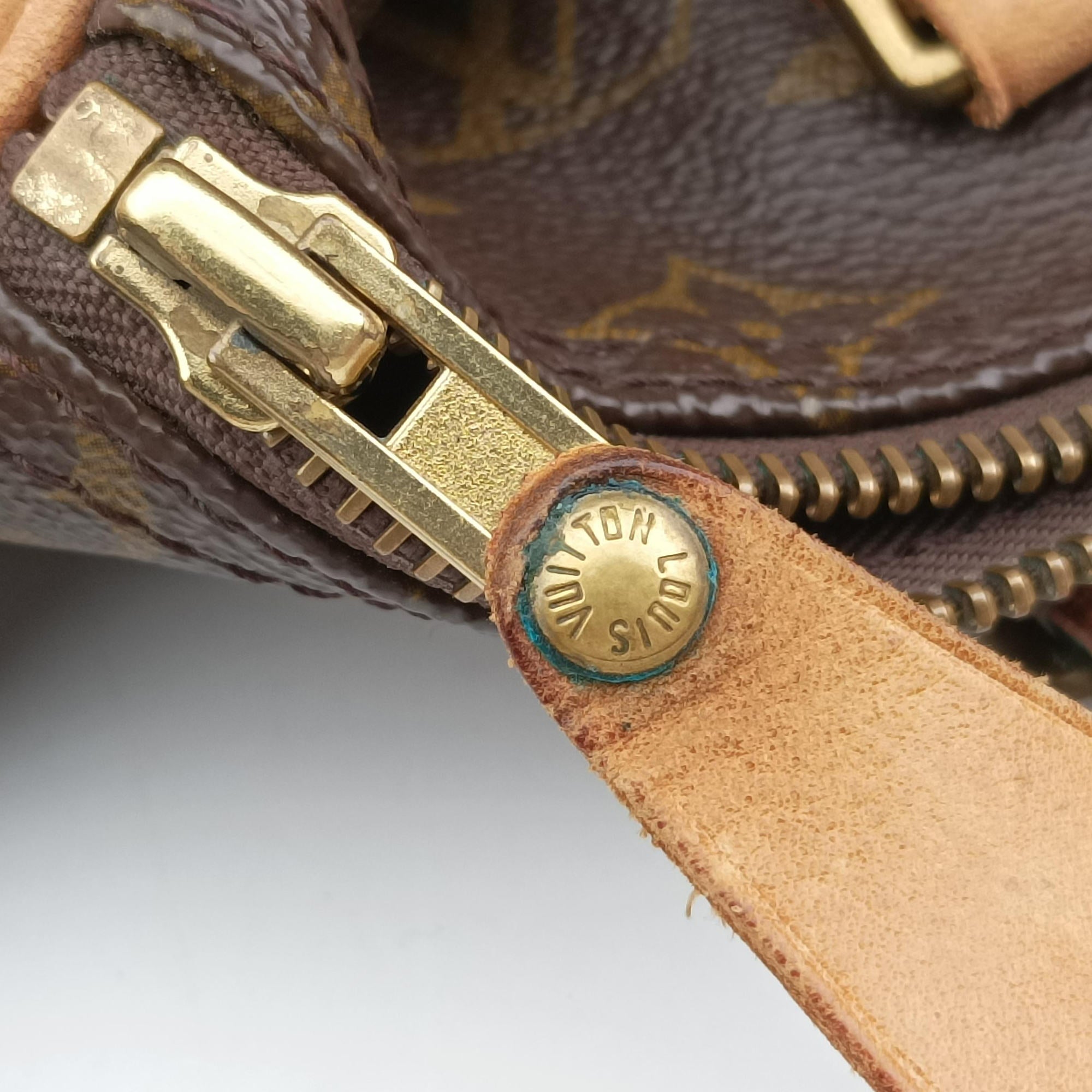Pre-owned Louis Vuitton Speedy 25 BROWN Monogram Canvas M41528 handbag | stylenewstar