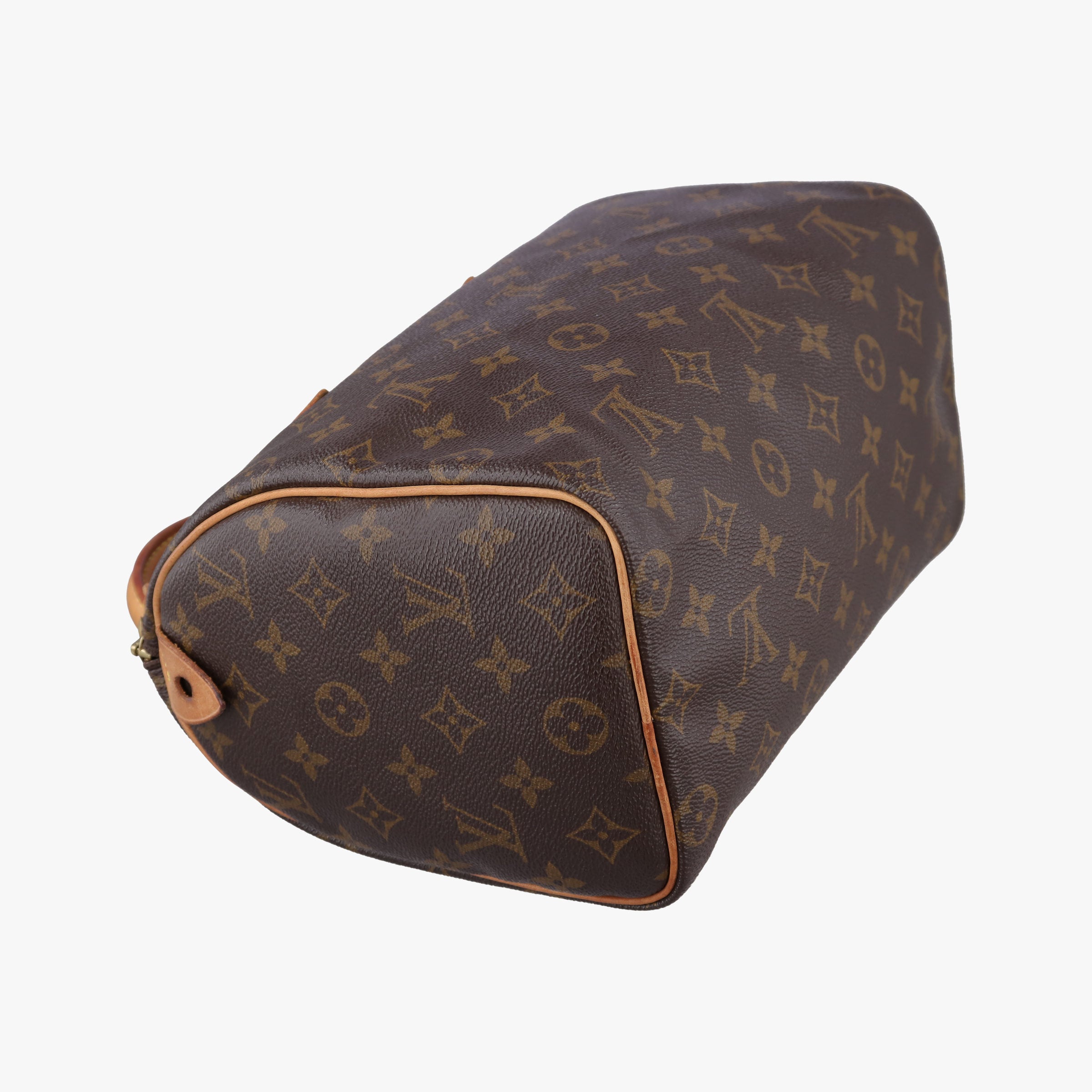 Pre-owned Louis Vuitton Speedy 25 BROWN Monogram Canvas M41528 handbag | stylenewstar