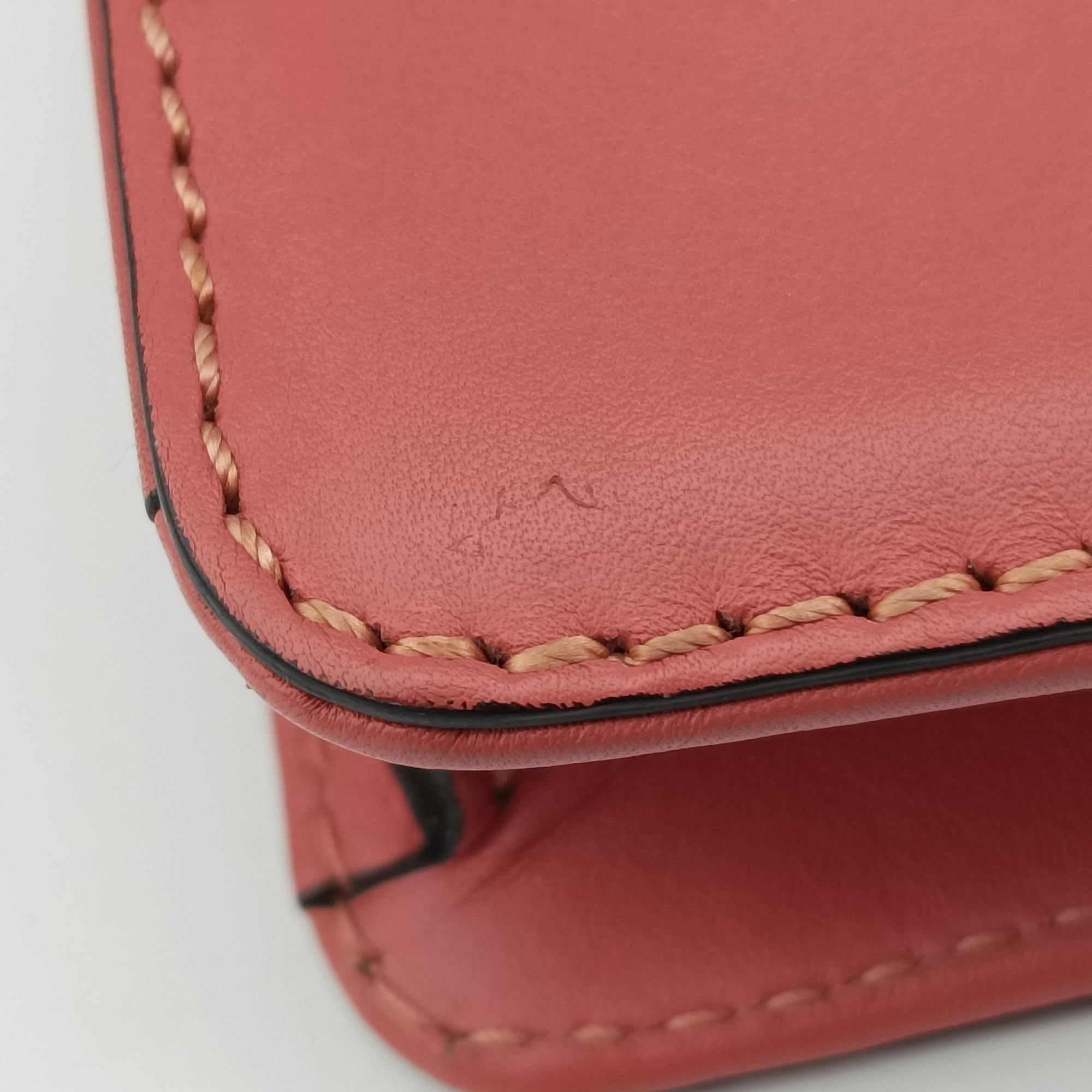 Pre-owned Valentino Cabana Orange leather  shoulderbag | stylenewstar
