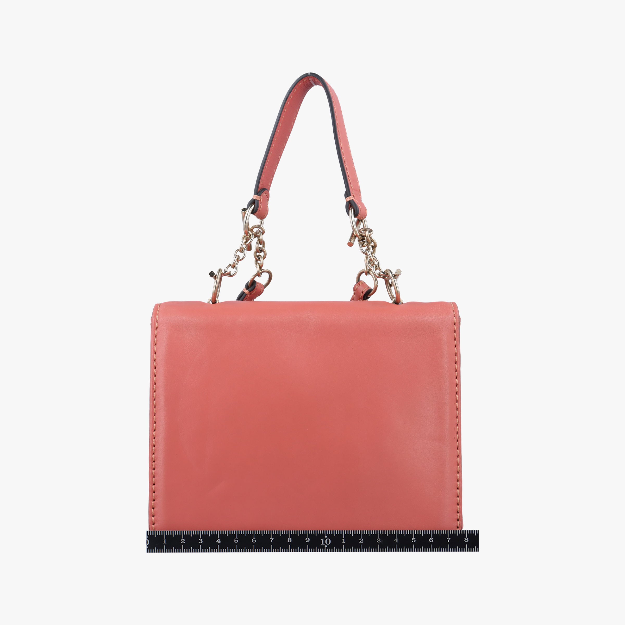 Pre-owned Valentino Cabana Orange leather  shoulderbag | stylenewstar