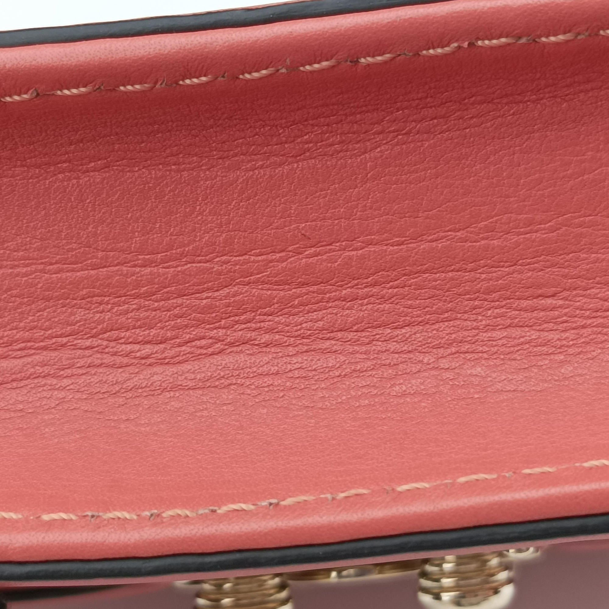 Pre-owned Valentino Cabana Orange leather  shoulderbag | stylenewstar