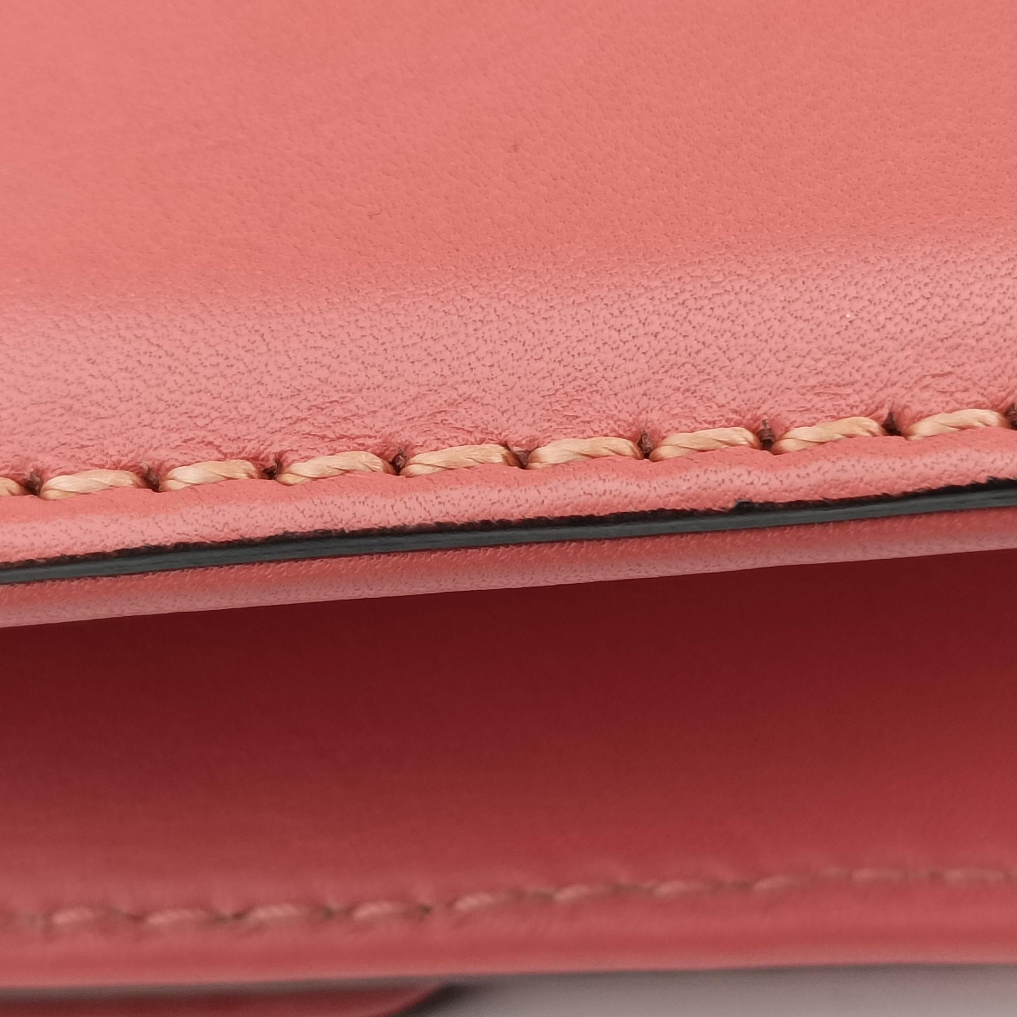 Pre-owned Valentino Cabana Orange leather  shoulderbag | stylenewstar