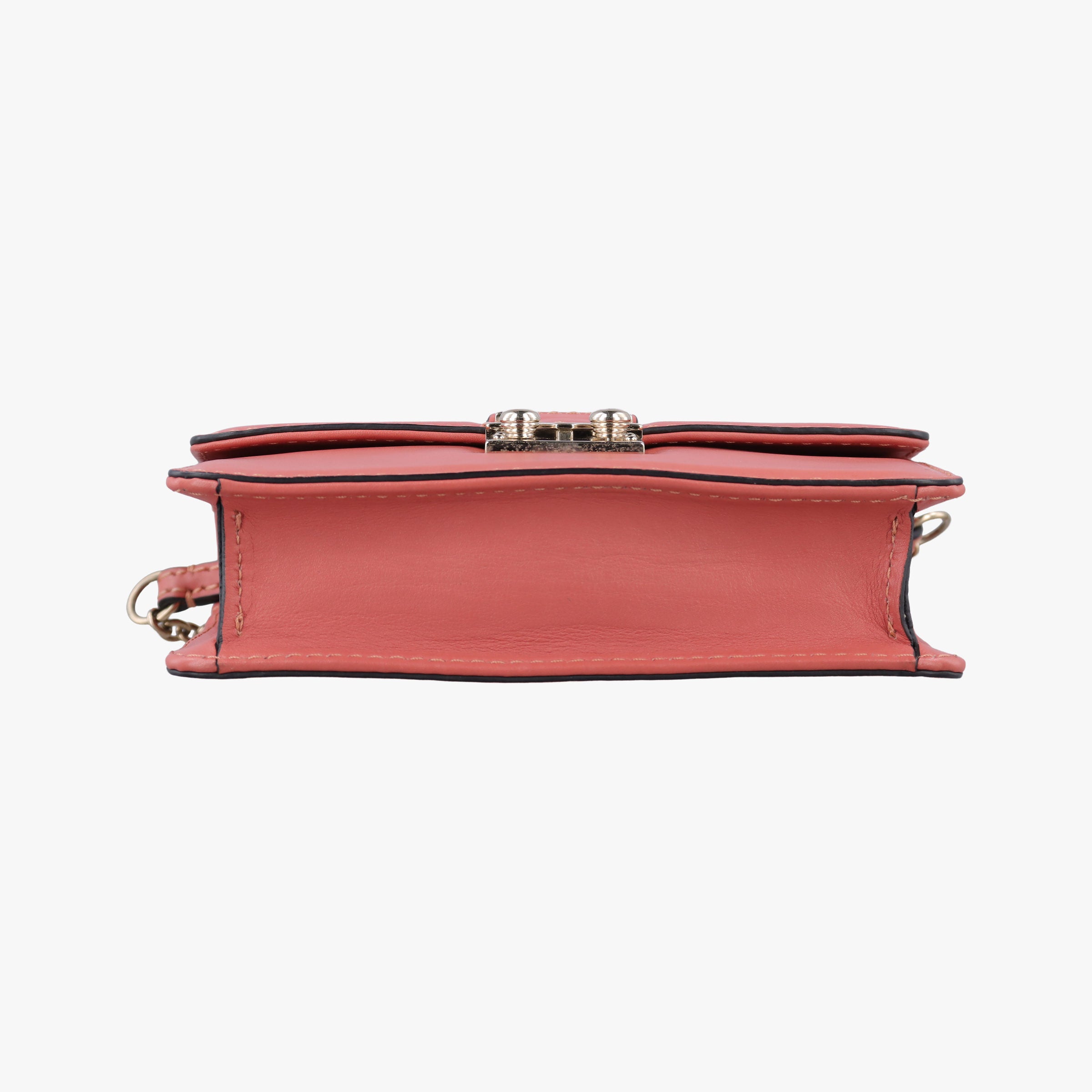 Pre-owned Valentino Cabana Orange leather  shoulderbag | stylenewstar