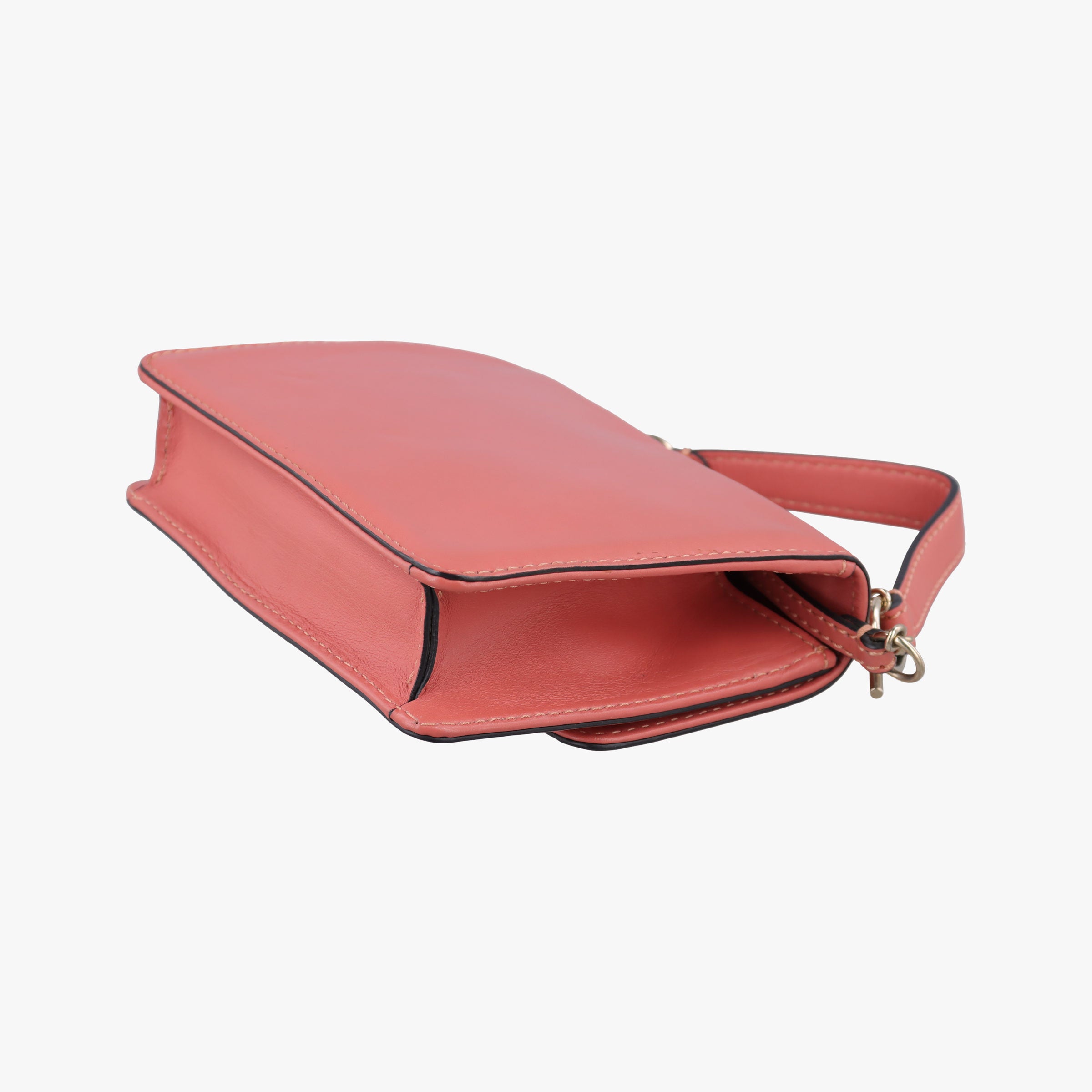 Pre-owned Valentino Cabana Orange leather  shoulderbag | stylenewstar