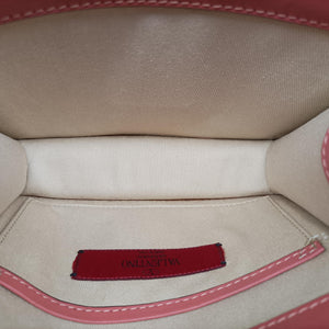 Pre-owned Valentino Cabana Orange leather  shoulderbag | stylenewstar
