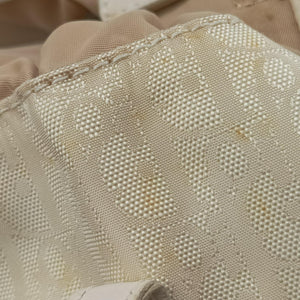 Secondhand Christian Dior Lovely Beige Diorissimo Canvas × Leather  handbag | stylenewstar