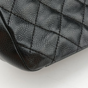 Pre-owned Chanel Matelasse Cocomark GST Black caviar skin A50995 shoulderbag | stylenewstar