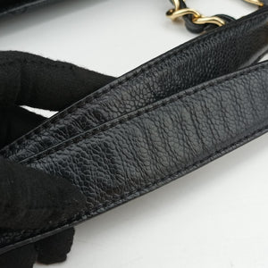 Pre-owned Chanel Matelasse Cocomark GST Black caviar skin A50995 shoulderbag | stylenewstar