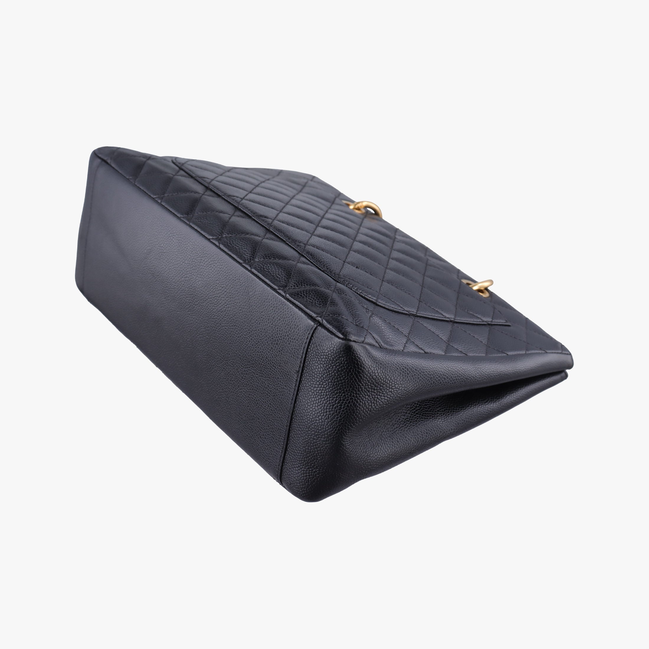 Pre-owned Chanel Matelasse Cocomark GST Black caviar skin A50995 shoulderbag | stylenewstar