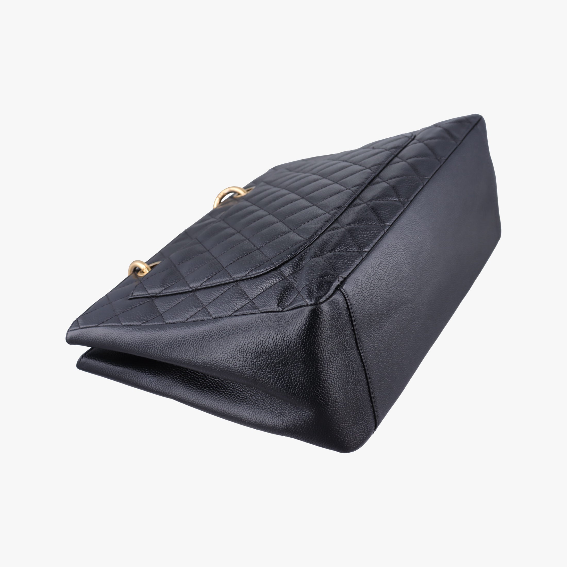 Pre-owned Chanel Matelasse Cocomark GST Black caviar skin A50995 shoulderbag | stylenewstar