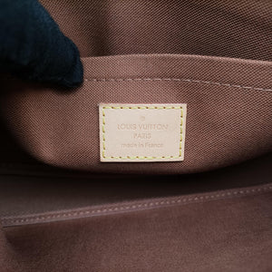 Secondhand Louis Vuitton MULTI POCHETTE ACCESSOIRES MARRON×ROSE CLAIRE Monogram Canvas M44840 shoulderbag | stylenewstar