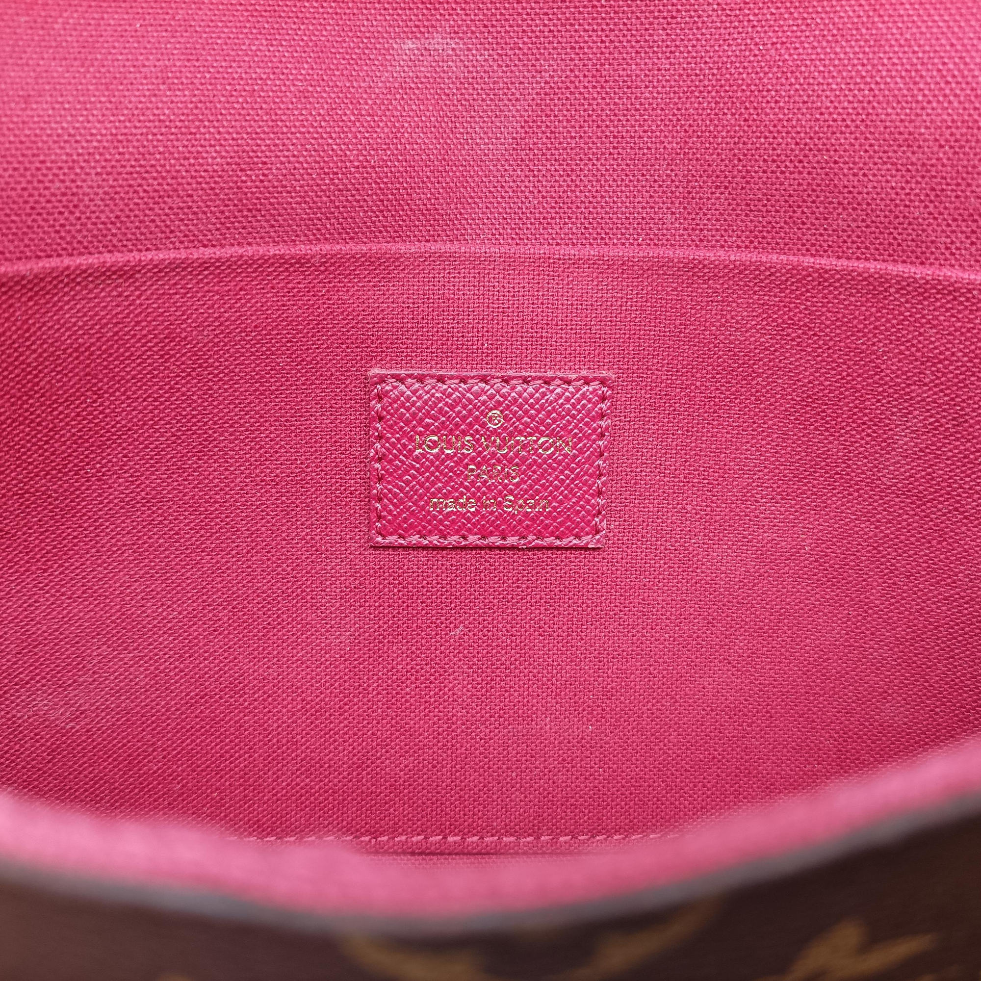 Vintage Louis Vuitton Pochette Felicie Brown Monogram Canvas M61276 shoulderbag | stylenewstar