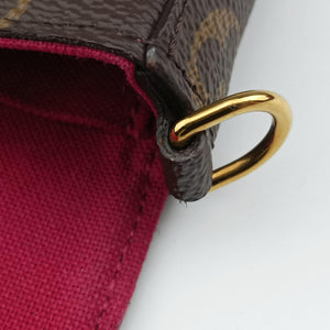 Vintage Louis Vuitton Pochette Felicie Brown Monogram Canvas M61276 shoulderbag | stylenewstar