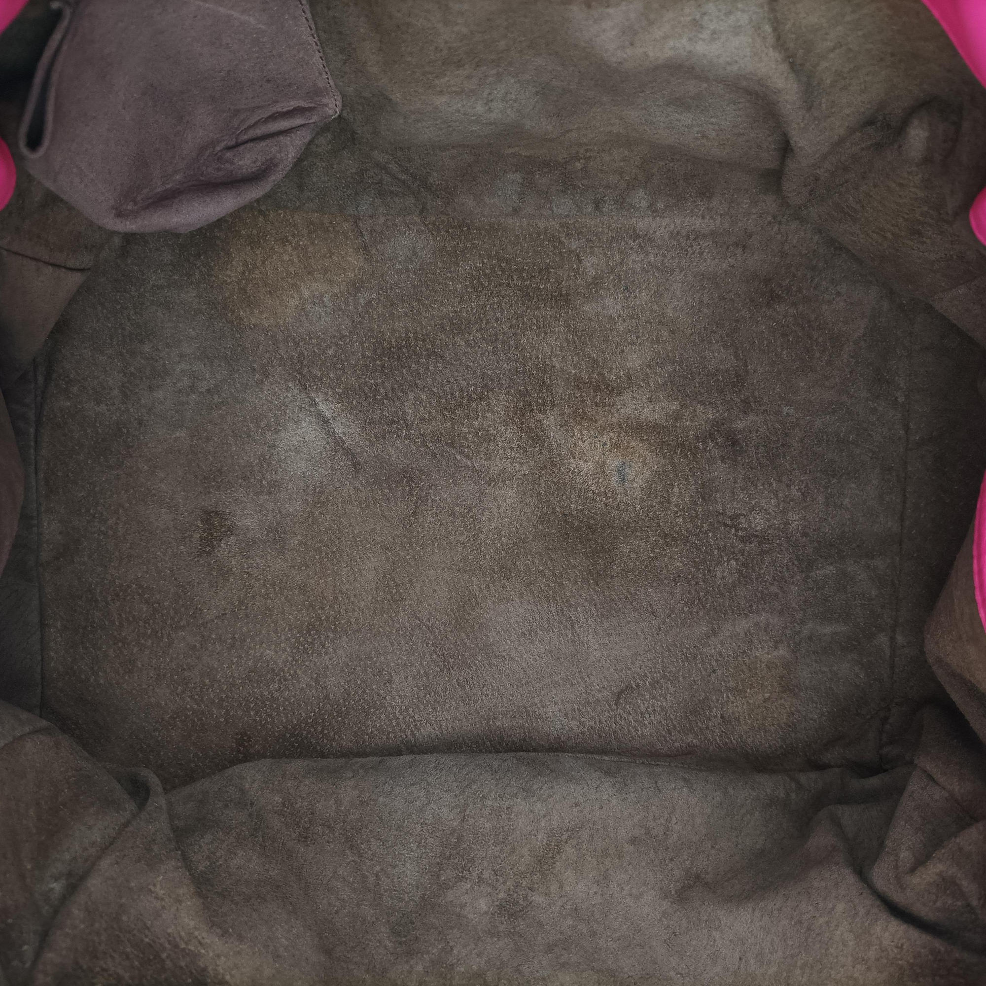 Pre-owned Bottega Veneta Parachute Intrecciato Rose lambskin  handbag | stylenewstar
