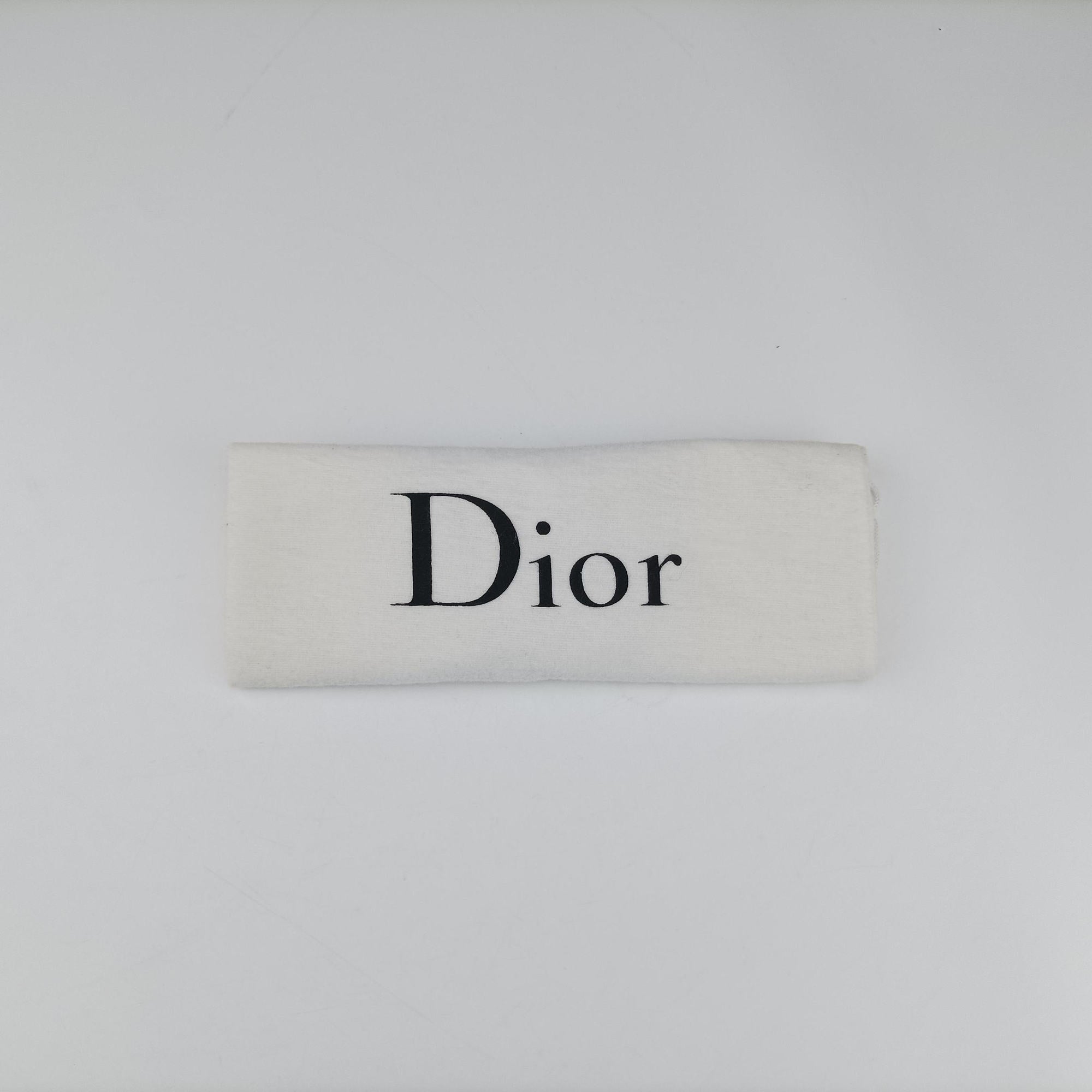 Secondhand Christian Dior D Pendant Black Leather  shoulderbag | stylenewstar