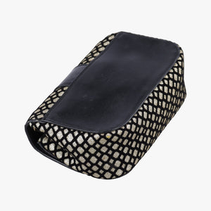 Pre-owned Christian Louboutin Glitter Accent Sweet Charity Black×Gold Leather×Patent  shoulderbag | stylenewstar