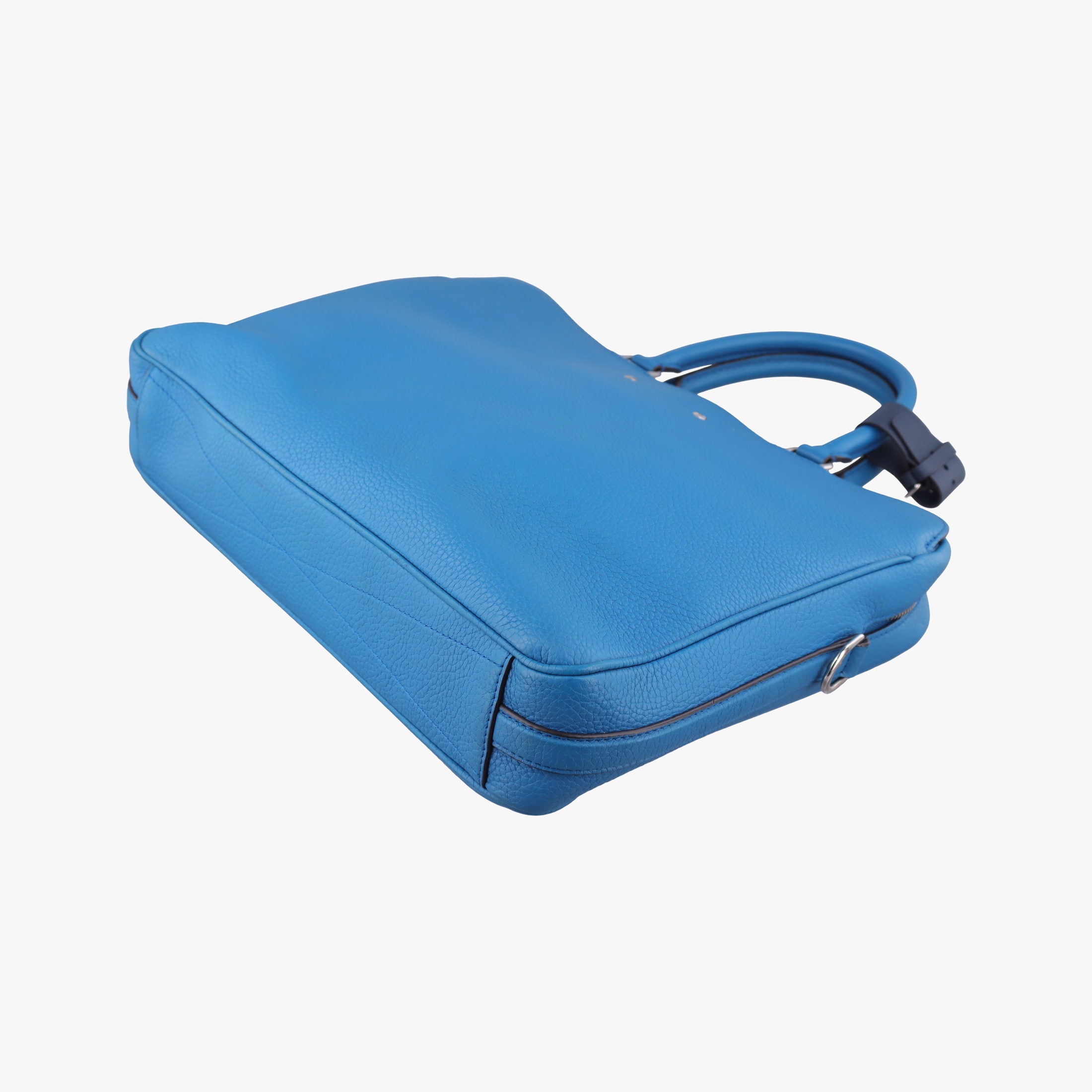 Vintage Louis Vuitton Armand Briefcase MM Blue Taurillon leather M52822 handbag | stylenewstar