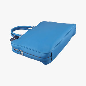 Vintage Louis Vuitton Armand Briefcase MM Blue Taurillon leather M52822 handbag | stylenewstar