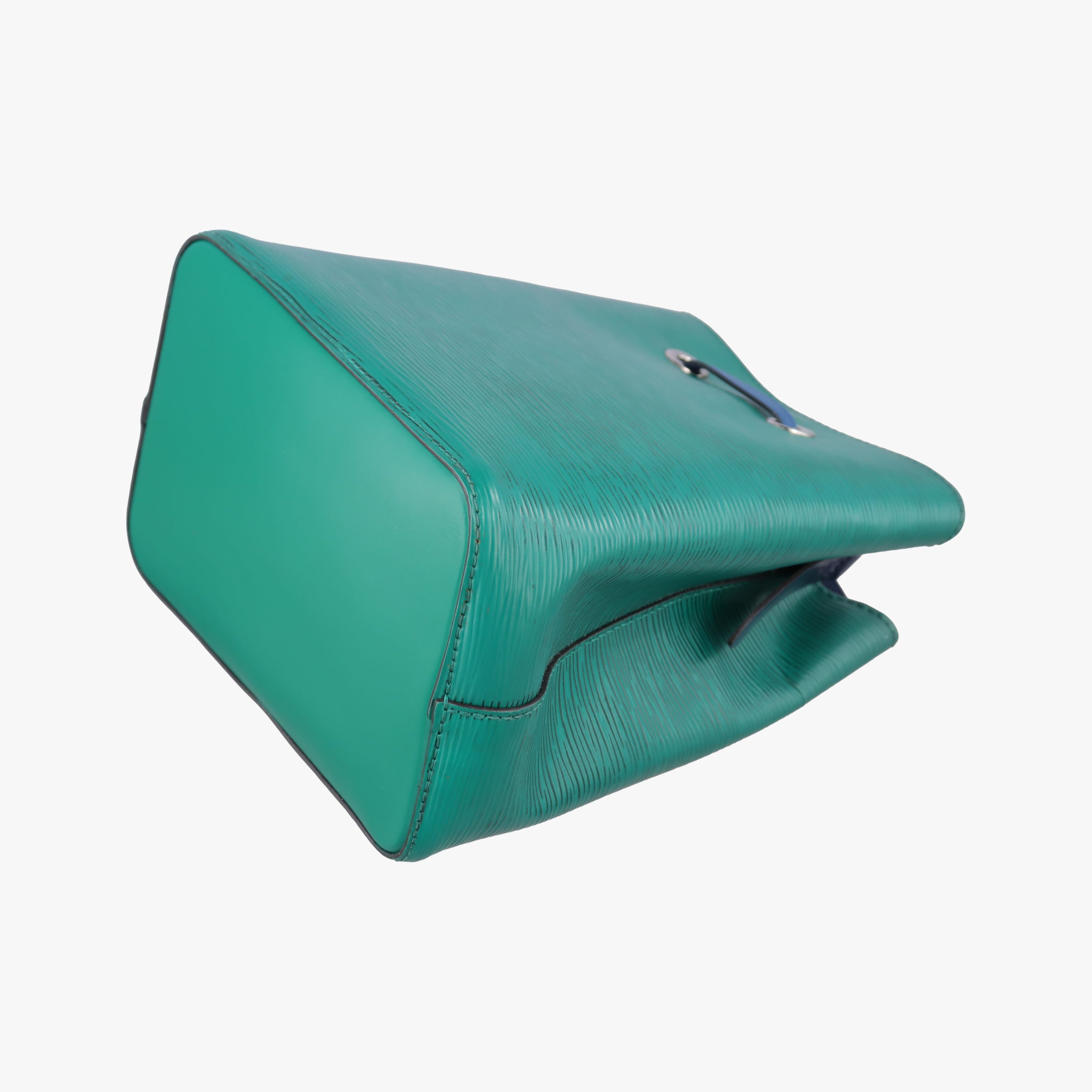 Pre-owned Louis Vuitton NeoNoe BB Emerald Green × Navy Blue Epi M55582 shoulderbag | stylenewstar
