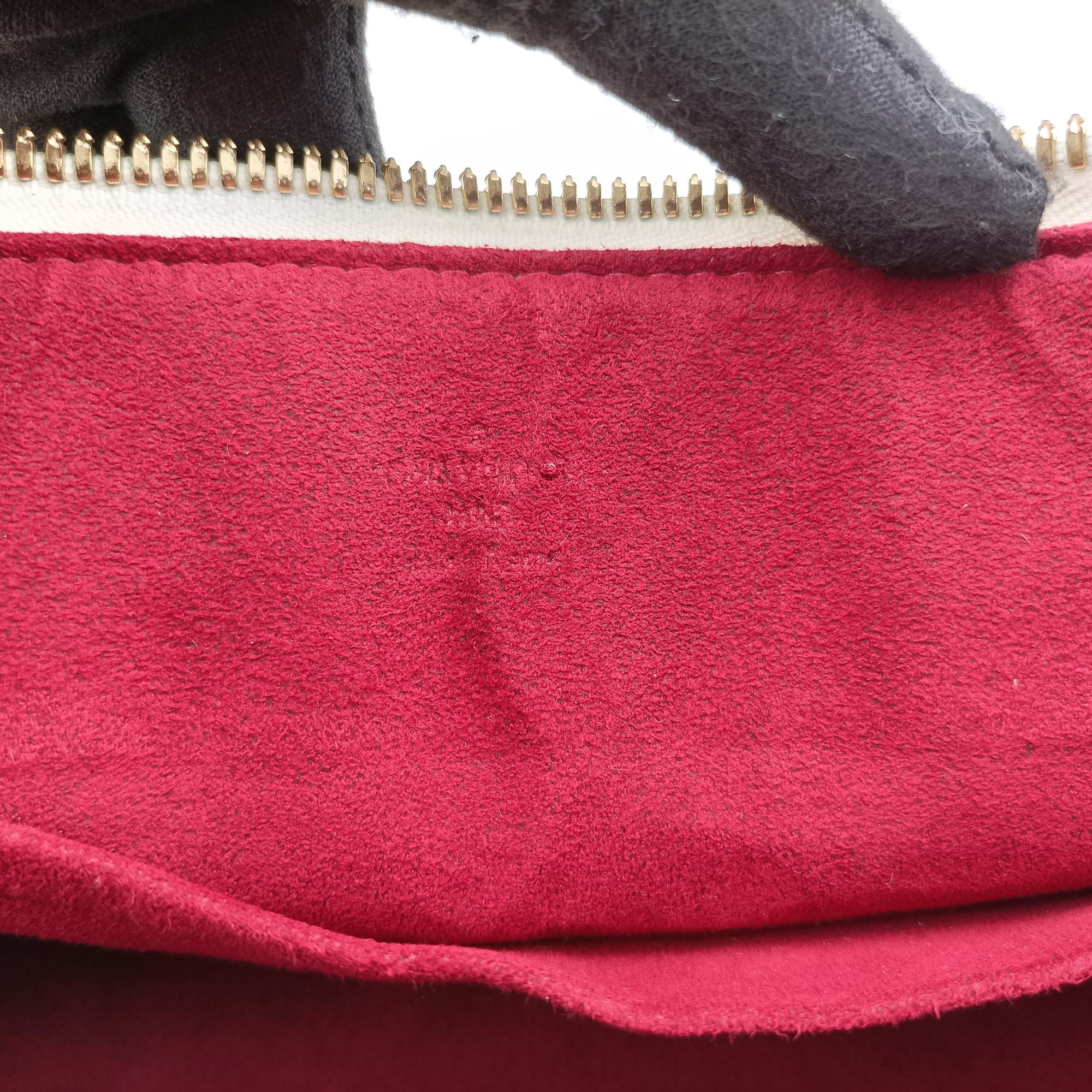 Pre-owned Louis Vuitton RITA white Monogram Multicolor M40125 handbag | stylenewstar