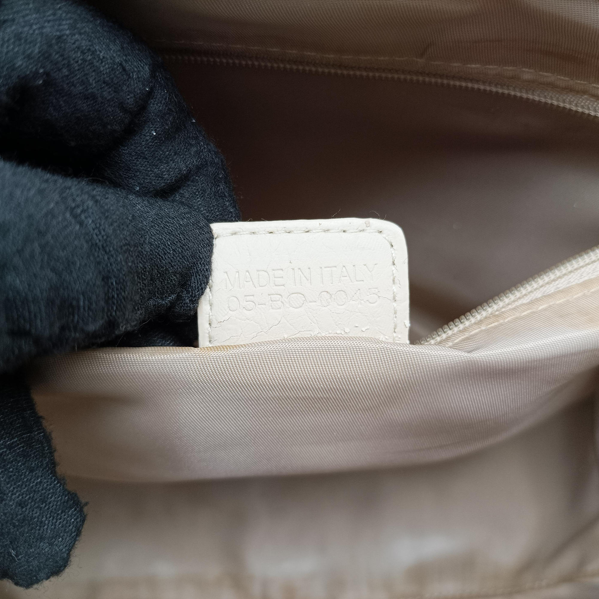 Pre-owned Christian Dior Trotter Flower Line White x Beige x Multicolor Canvas × Leather  handbag | stylenewstar