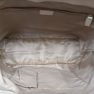 Pre-owned Christian Dior Trotter Flower Line White x Beige x Multicolor Canvas × Leather  handbag | stylenewstar