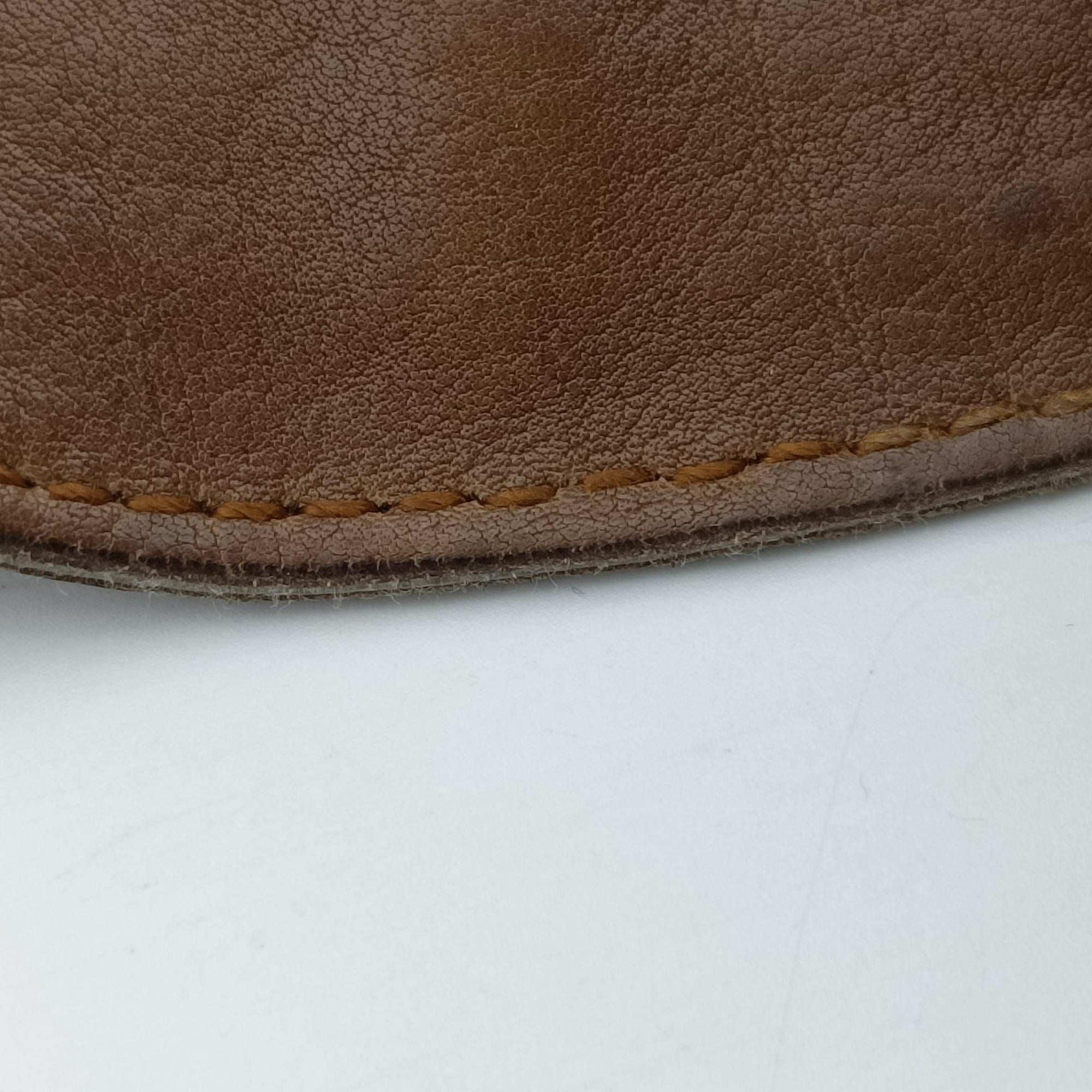 Vintage Christian Dior Gaucho Brown Leather  shoulderbag | stylenewstar