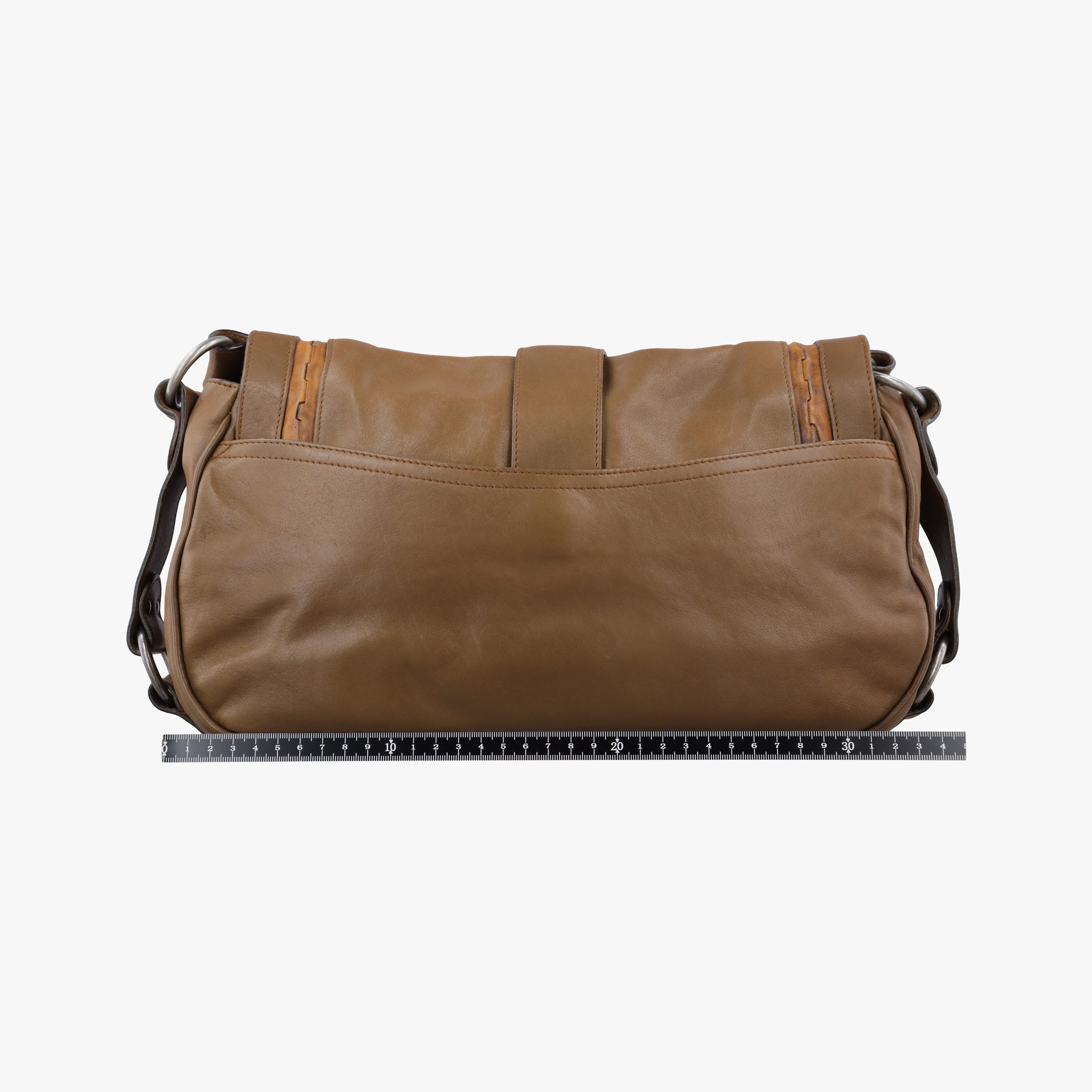 Vintage Christian Dior Gaucho Brown Leather  shoulderbag | stylenewstar