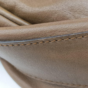 Vintage Christian Dior Gaucho Brown Leather  shoulderbag | stylenewstar