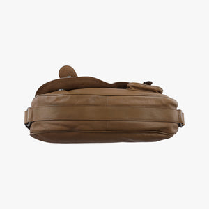 Vintage Christian Dior Gaucho Brown Leather  shoulderbag | stylenewstar