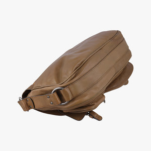 Vintage Christian Dior Gaucho Brown Leather  shoulderbag | stylenewstar