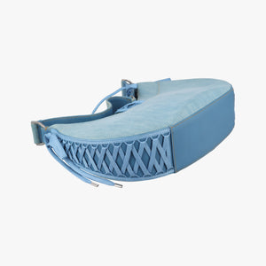 Pre-owned Christian Dior Admit It Blue denim  shoulderbag | stylenewstar