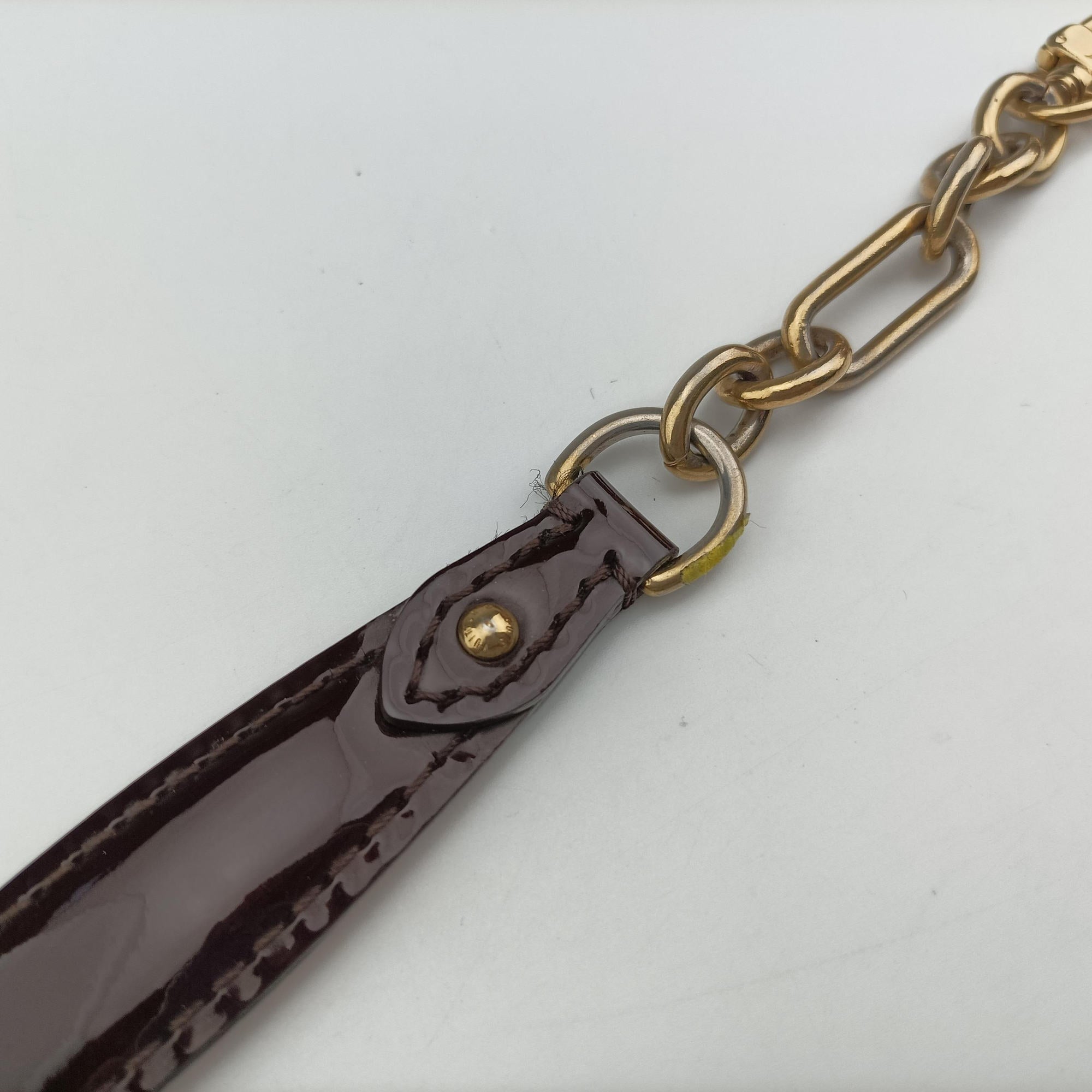 Pre-owned Louis Vuitton Sunset Boulevard Amarante Vernis M93542 shoulderbag | stylenewstar