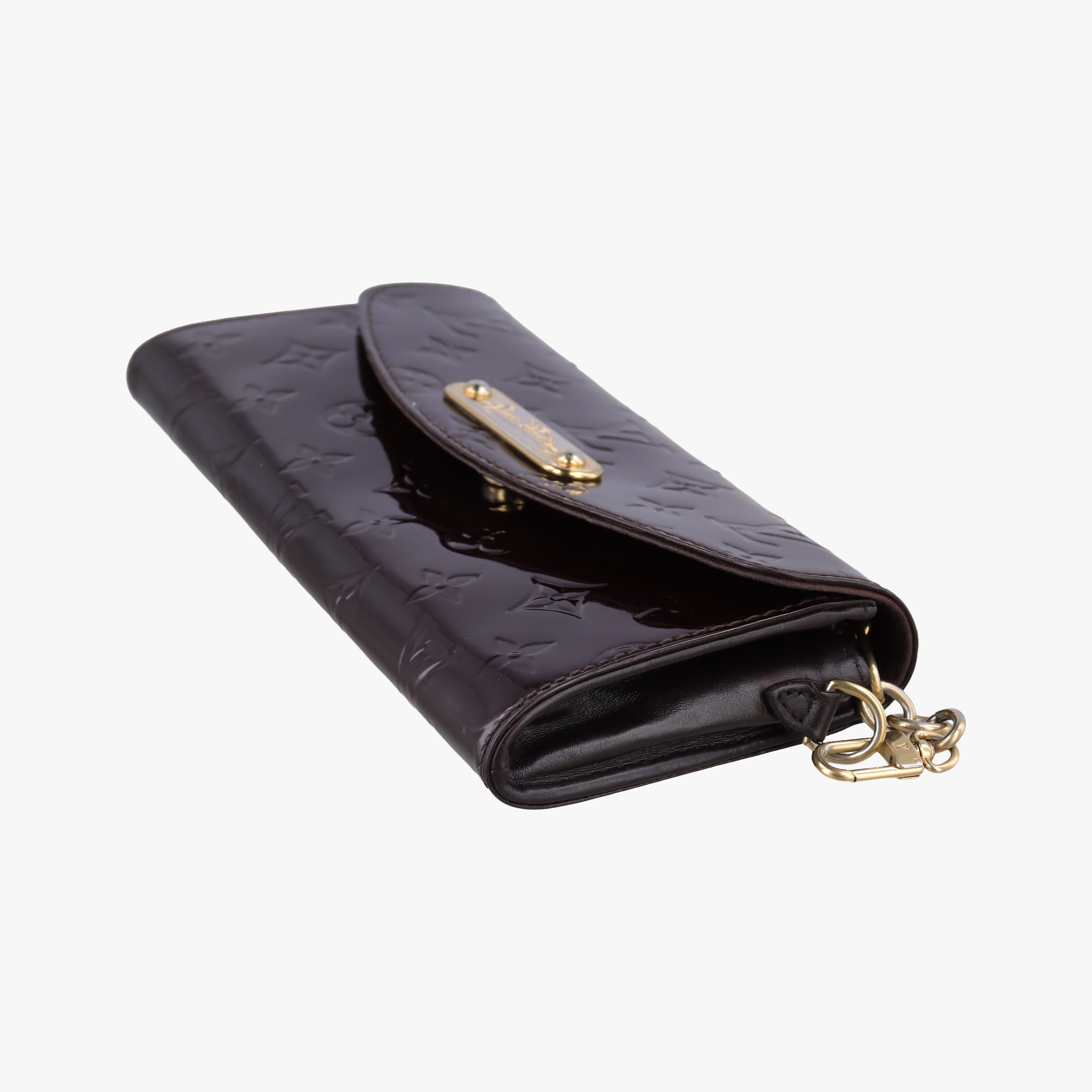 Pre-owned Louis Vuitton Sunset Boulevard Amarante Vernis M93542 shoulderbag | stylenewstar