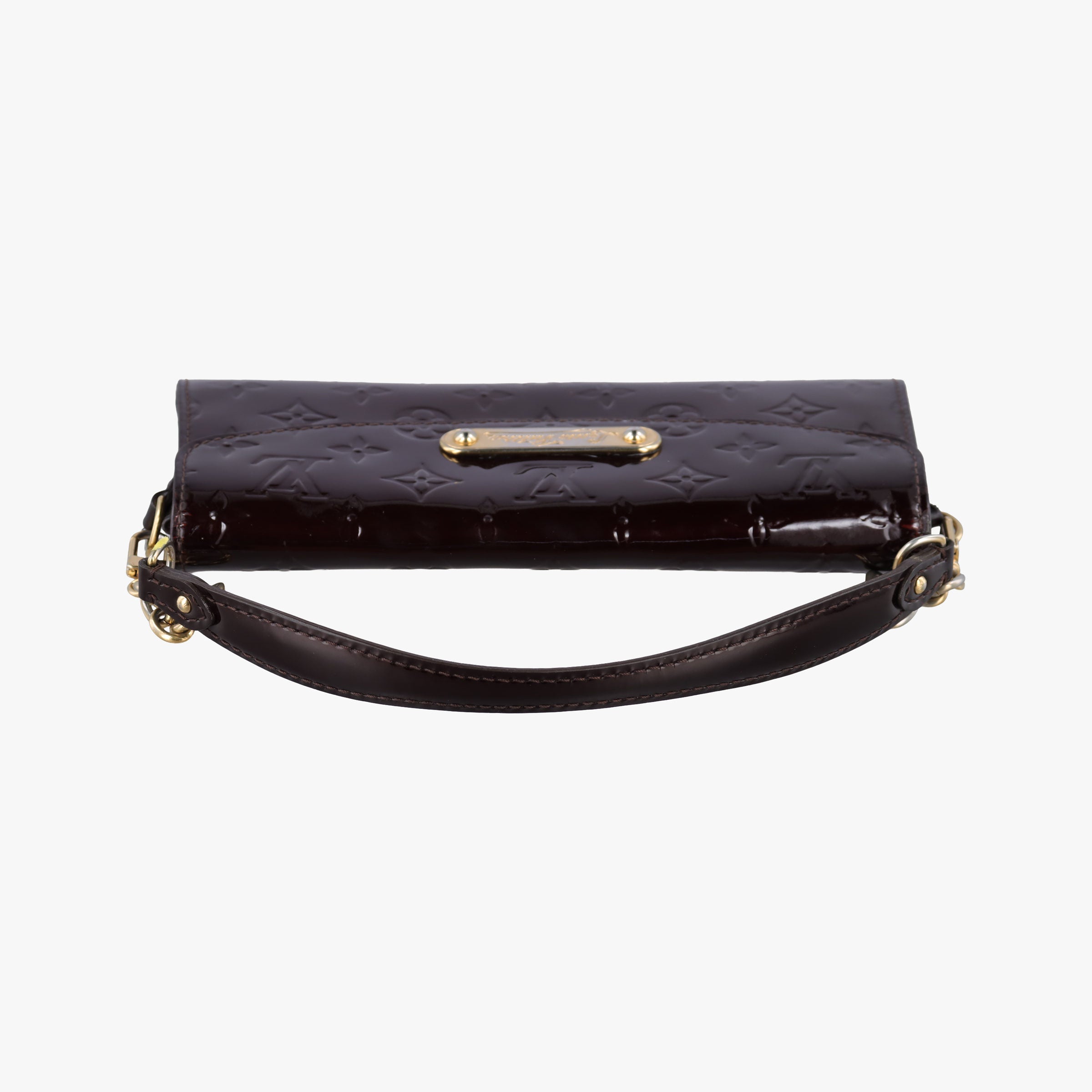 Pre-owned Louis Vuitton Sunset Boulevard Amarante Vernis M93542 shoulderbag | stylenewstar