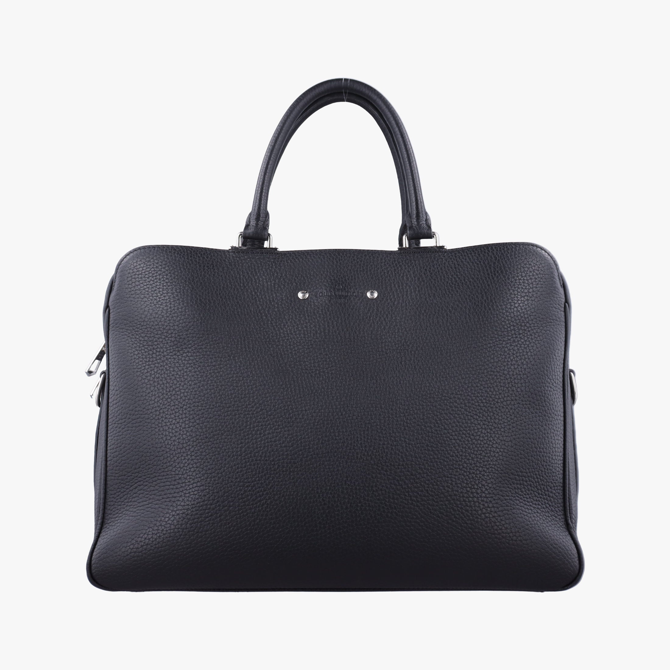 Secondhand Louis Vuitton Armand Briefcase MM Noir Taurillon leather M54381 handbag | stylenewstar