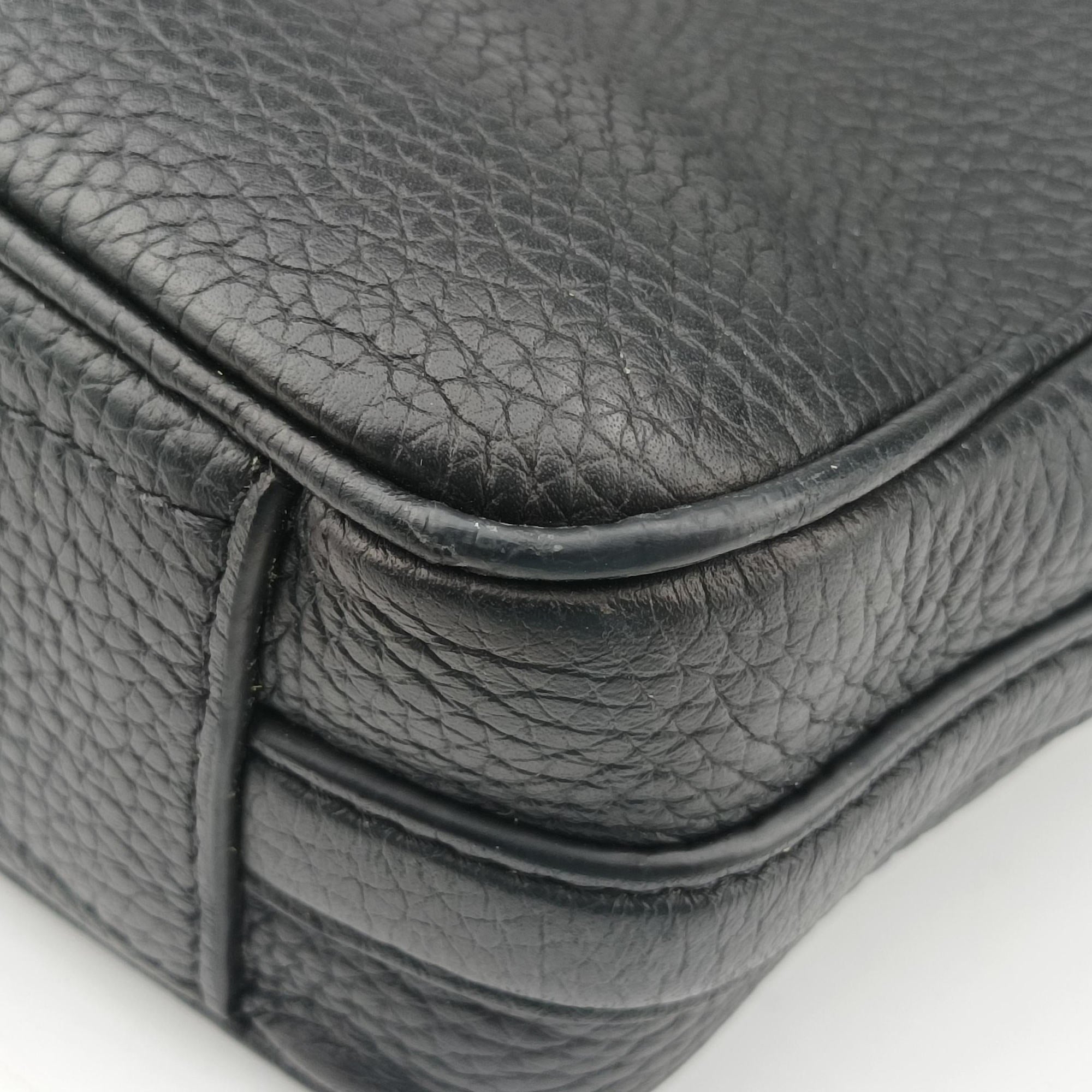 Secondhand Louis Vuitton Armand Briefcase MM Noir Taurillon leather M54381 handbag | stylenewstar