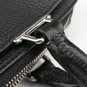 Secondhand Louis Vuitton Armand Briefcase MM Noir Taurillon leather M54381 handbag | stylenewstar