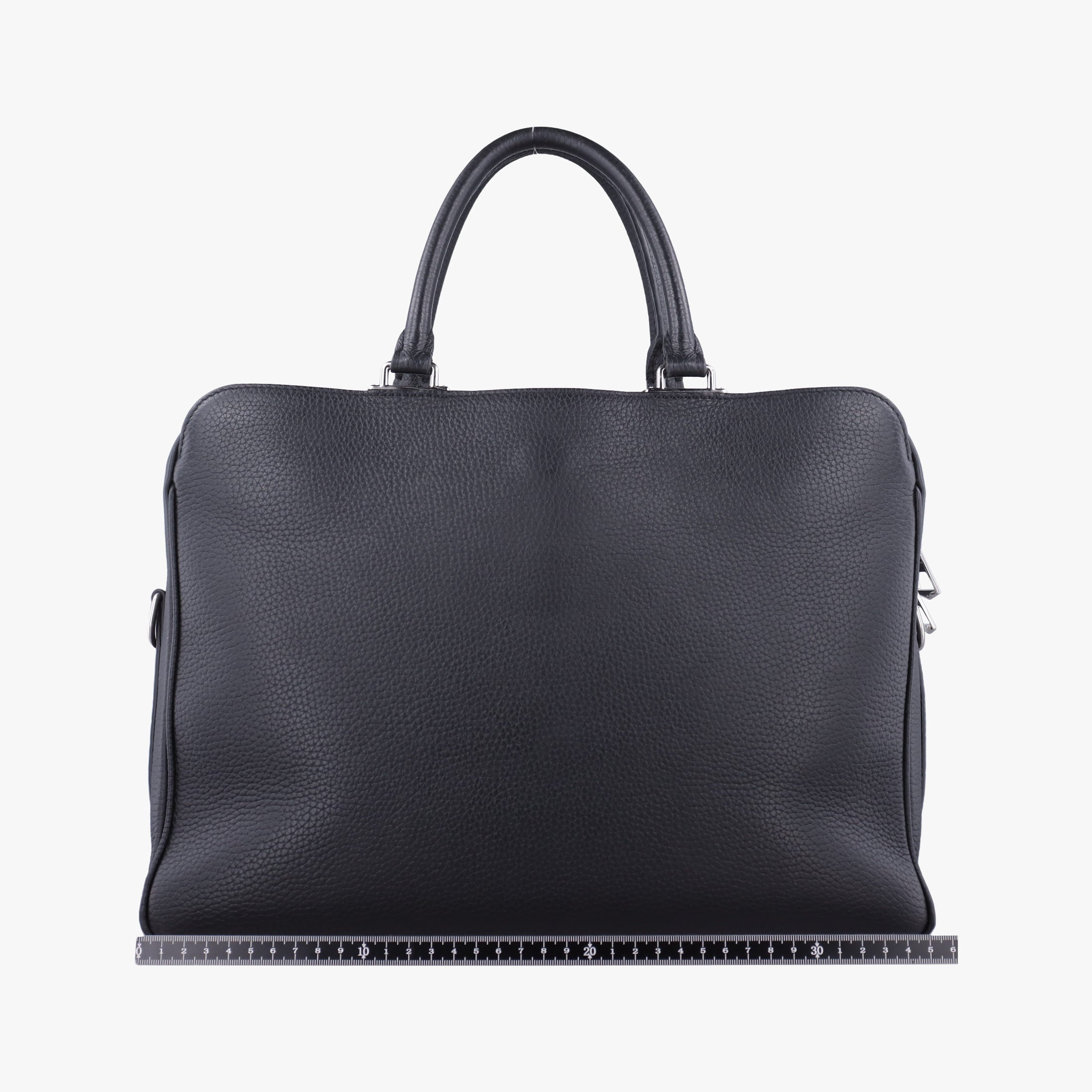 Secondhand Louis Vuitton Armand Briefcase MM Noir Taurillon leather M54381 handbag | stylenewstar