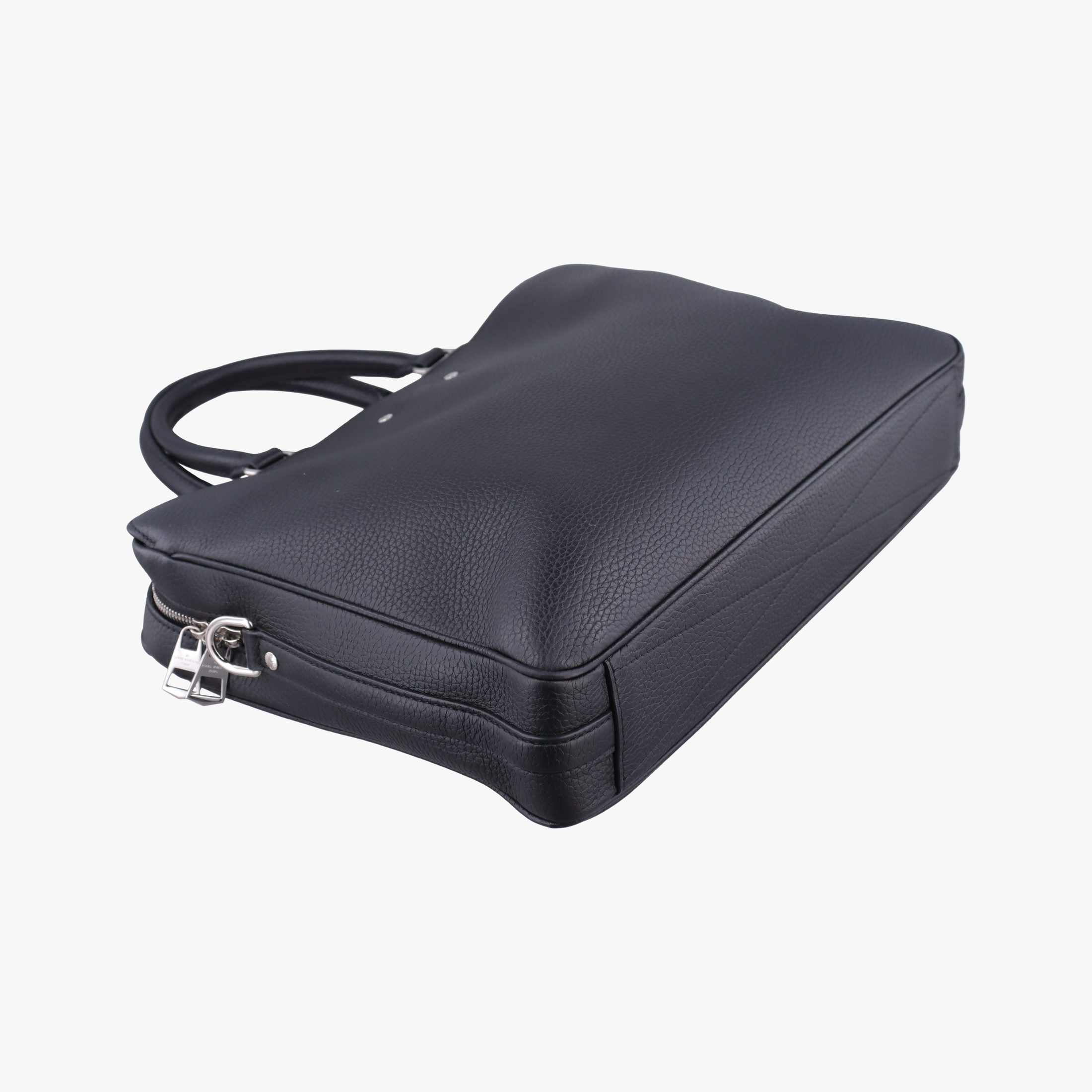 Secondhand Louis Vuitton Armand Briefcase MM Noir Taurillon leather M54381 handbag | stylenewstar