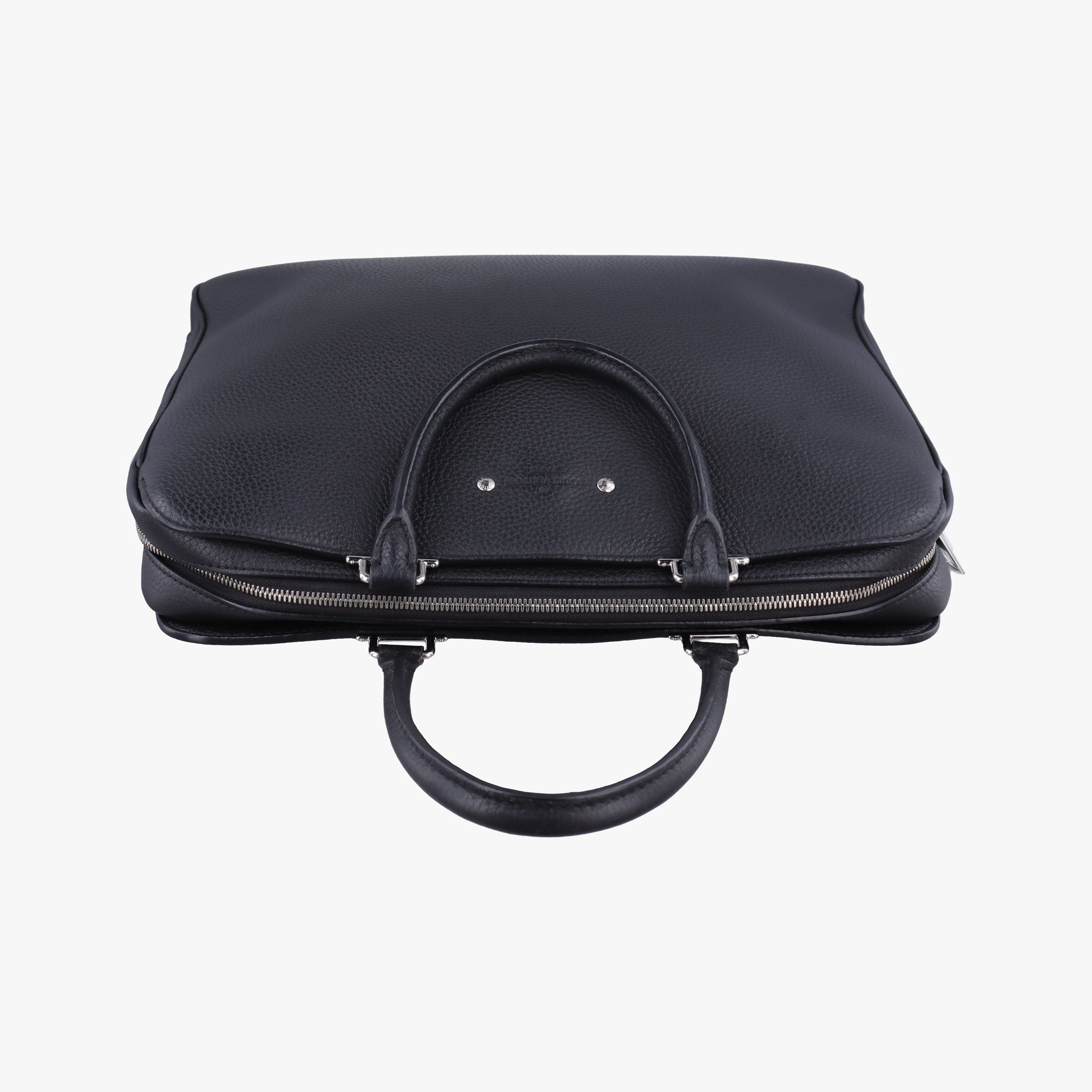 Secondhand Louis Vuitton Armand Briefcase MM Noir Taurillon leather M54381 handbag | stylenewstar