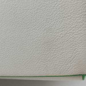 Vintage Bottega Veneta THE ARCO Tote White×Green lambskin  handbag | stylenewstar
