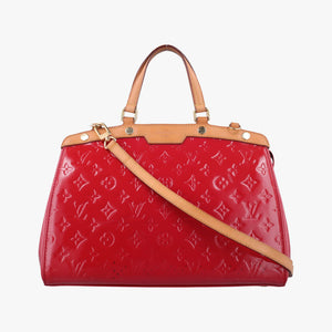 Pre-owned Louis Vuitton Brea MM ROSE INDIEN Vernis M91798 shoulderbag | stylenewstar