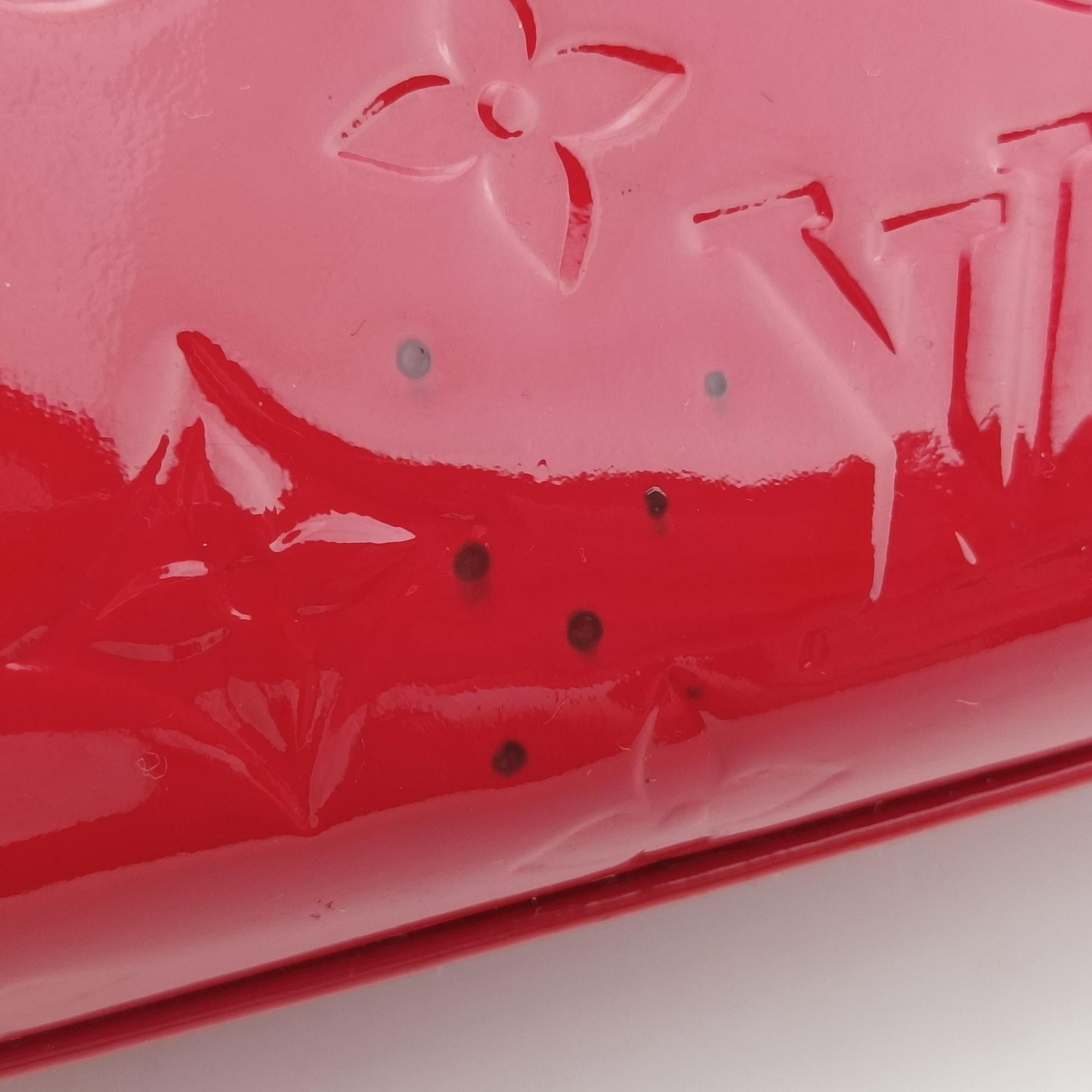 Pre-owned Louis Vuitton Brea MM ROSE INDIEN Vernis M91798 shoulderbag | stylenewstar