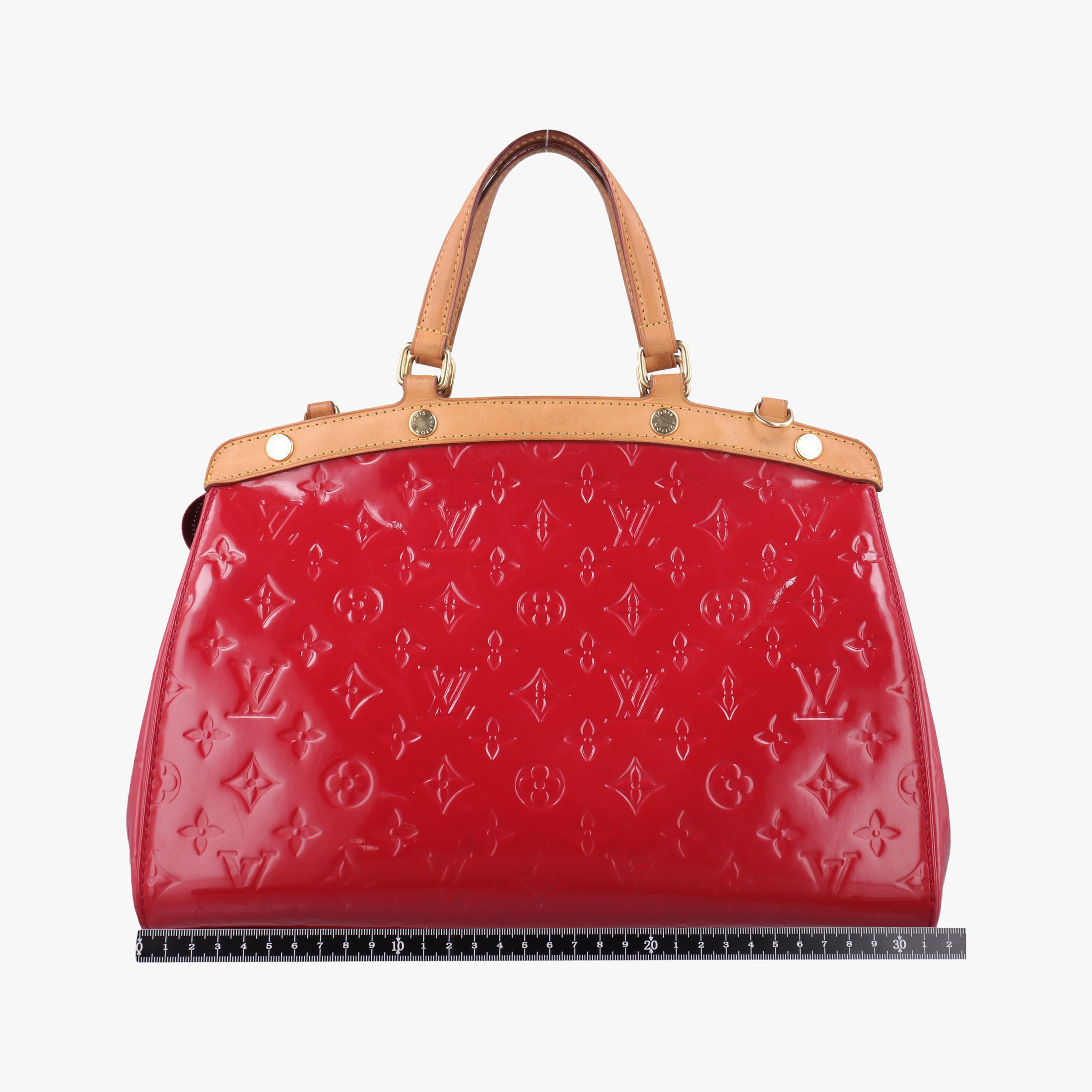Pre-owned Louis Vuitton Brea MM ROSE INDIEN Vernis M91798 shoulderbag | stylenewstar